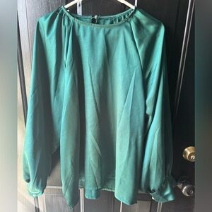 Emerald Green Blouse